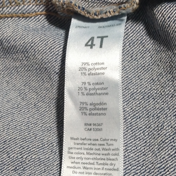 Osh Kosh B'gosh 4T denim jacket - Picture 7 of 8